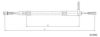 MERCE 1294202495 Cable, parking brake